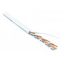 Hyperline UUTP4-C5E-S24-IN-PVC-WH-100 (100 м) Кабель витая пара, неэкранированная U/UTP, категория 5e, 4 пары (24 AWG), одножильный (solid), PVC, -20°C – +75°C, белый - гарантия: 15 лет компонентная, 25 лет системная Hyperline UUTP4-C5E-S24-IN-PVC-WH-100 (100 м) Кабель витая пара, неэкранированная U/UTP, категория 5e, 4 пары (24 AWG), одножильный (solid), PVC, -20°C – +75°C, белый - гарантия: 15 лет компонентная, 25 лет системная