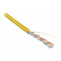 Hyperline UUTP4-C5E-S24-IN-PVC-YL-305 (305 м) Кабель витая пара, неэкранированная U/UTP, категория 5e, 4 пары (24 AWG), одножильный (solid), PVC, -20°C – +75°C, желтый - гарантия: 15 лет компонентная; 25 лет системная Hyperline UUTP4-C5E-S24-IN-PVC-YL-305 (305 м) Кабель витая пара, неэкранированная U/UTP, категория 5e, 4 пары (24 AWG), одножильный (solid), PVC, -20°C – +75°C, желтый - гарантия: 15 лет компонентная; 25 лет системная