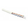 Hyperline UUTP4-C6-S23-IN-LSZH-WH-100 (100 м) Кабель витая пара U/UTP, категория 6, 4 пары (23 AWG), одножильный (solid), с разделителем, LSZH, нг(А)-HF, –20°C – +75°C, белый - гарантия:15 лет компонентная, 25 лет системная Hyperline UUTP4-C6-S23-IN-LSZH-WH-100 (100 м) Кабель витая пара U/UTP, категория 6, 4 пары (23 AWG), одножильный (solid), с разделителем, LSZH, нг(А)-HF, –20°C – +75°C, белый - гарантия:15 лет компонентная, 25 лет системная
