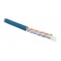 Hyperline UUTP4-C6-S23-IN-PVC-BL-305 (305 м) Кабель витая пара, неэкранированная U/UTP, категория 6, 4 пары (23 AWG), одножильный (solid), с разделителем, PVC, –20°C – +75°C, синий - гарантия: 15 лет компонентная; 25 лет системная Hyperline UUTP4-C6-S23-IN-PVC-BL-305 (305 м) Кабель витая пара, неэкранированная U/UTP, категория 6, 4 пары (23 AWG), одножильный (solid), с разделителем, PVC, –20°C – +75°C, синий - гарантия: 15 лет компонентная; 25 лет системная
