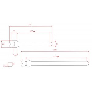 Hyperline WAS-210-BL Хомут для кабеля, липучка с мягкой застежкой, 210x14 мм, синий Hyperline WAS-210-BL Хомут для кабеля, липучка с мягкой застежкой, 210x14 мм, синий