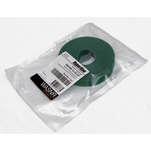 Hyperline WASNR-5x16-GN Лента (липучка) в рулоне, ширина 16 мм, длина 5 м, зеленая Hyperline WASNR-5x16-GN Лента (липучка) в рулоне, ширина 16 мм, длина 5 м, зеленая