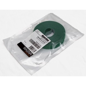 Hyperline WASNR-5x9-GN Лента (липучка) в рулоне, ширина 9 мм, длина 5 м, зеленая Hyperline WASNR-5x9-GN Лента (липучка) в рулоне, ширина 9 мм, длина 5 м, зеленая